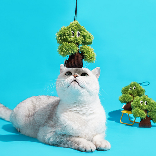 Scented Pine Tree Backpack Charm & Pet Toys