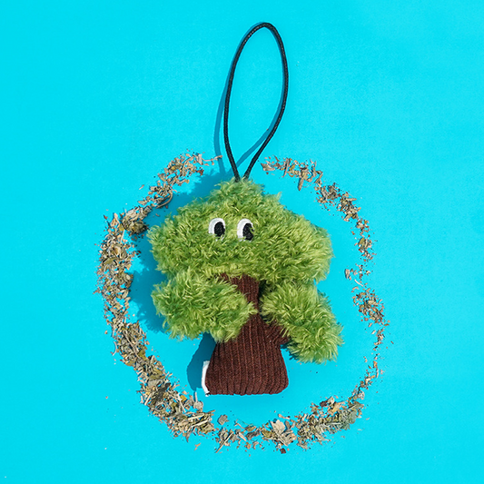 Scented Pine Tree Backpack Charm & Pet Toys