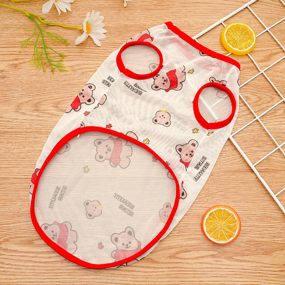 Mesh Pet Summer Vest