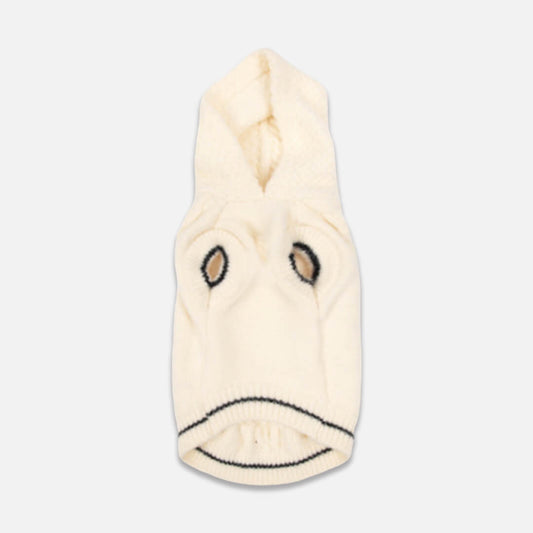 Blanc Cat Hooded Sweater