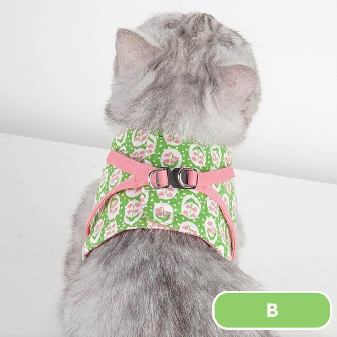 Fleur Cat Harness & Leash Set