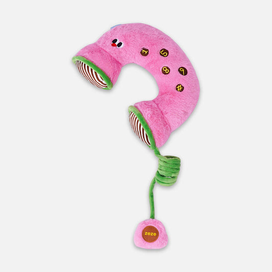 Kitty Hotline Plush Pillow Cat Toy