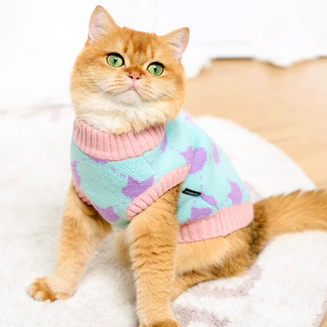 Meowster Cat Sweater