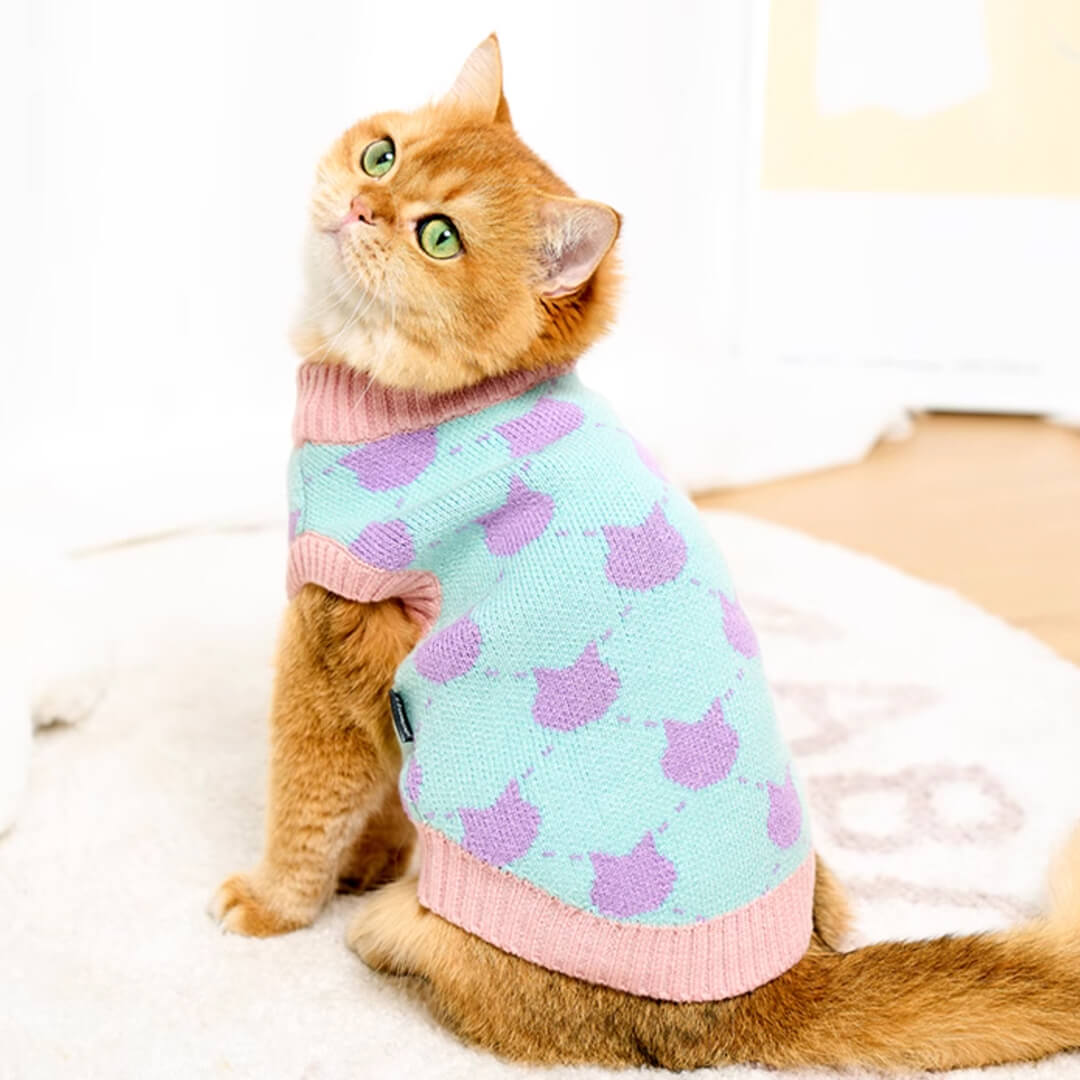 Meowster Cat Sweater