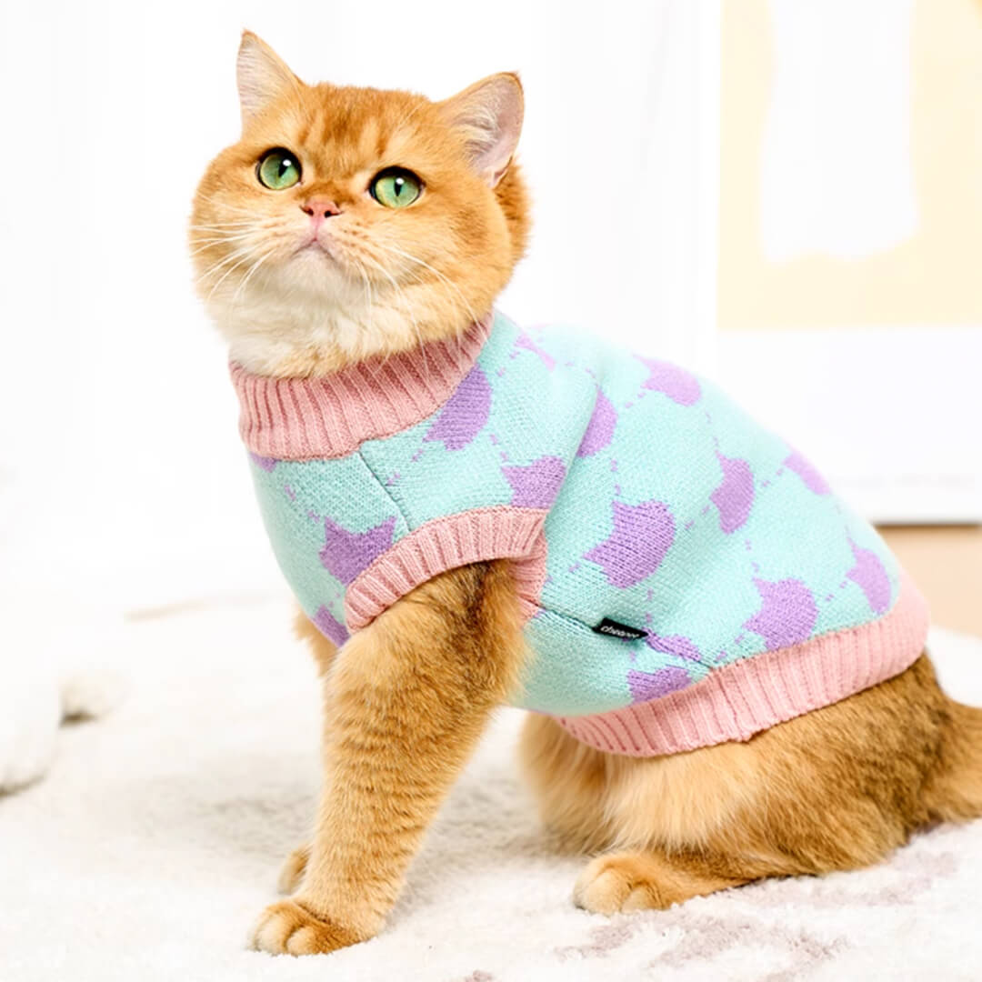 Meowster Cat Sweater