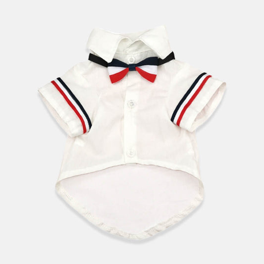 MoMo Cat Shirt & Bow Set