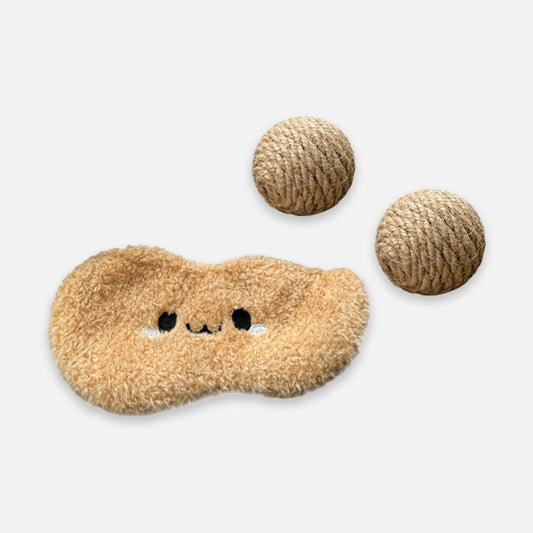 Peanut Sisal Scratching Balls Cat Toy