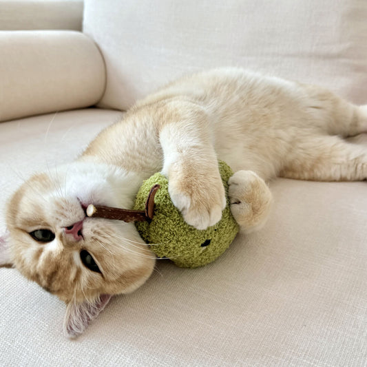 Pear Silvervine Cat Chew Toy