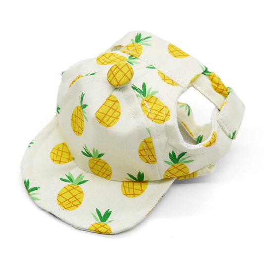 Pineapple Yellow Dog Hat