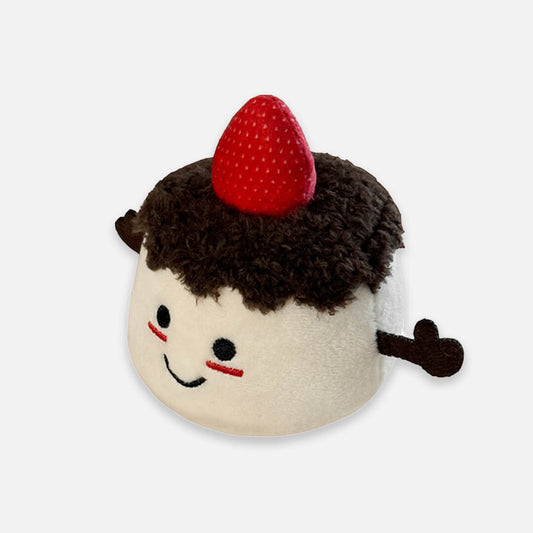Strawberry Cake Catnip Toy with Squeaker
