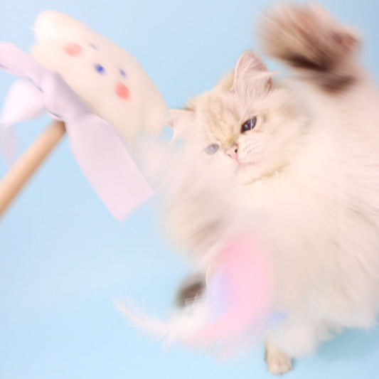 Puppy Dreams Cat Wand Toy