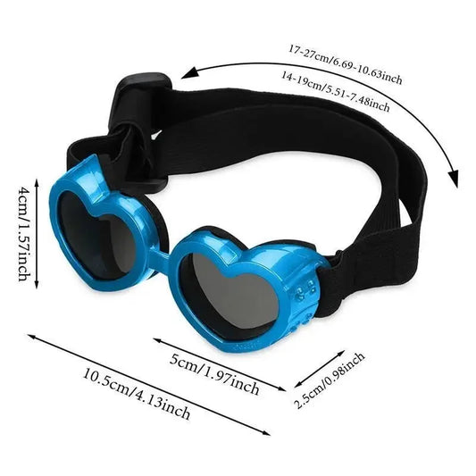 2025 Fashion Pet Cat Puppy Eyeglasses Protective Sunglasses Dog Eyewear Glasses for Pet Supply Adjustable Elastic Breathable