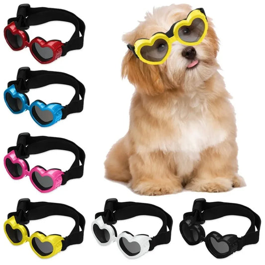 2025 Fashion Pet Cat Puppy Eyeglasses Protective Sunglasses Dog Eyewear Glasses for Pet Supply Adjustable Elastic Breathable