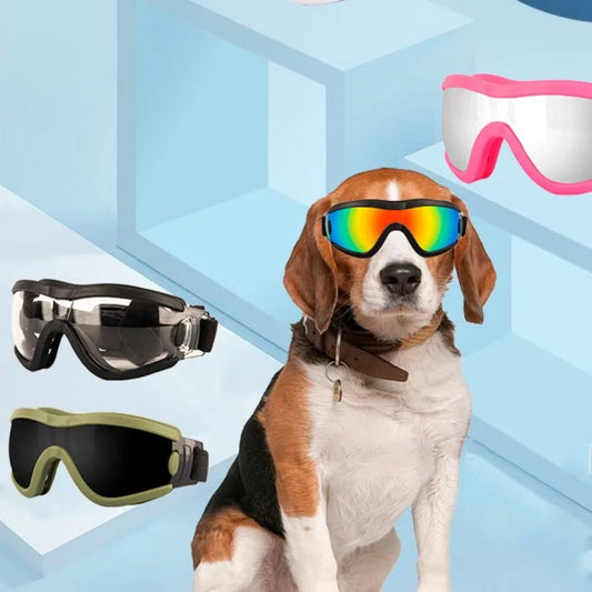 Safety glasses with adjustable strap UV resistant