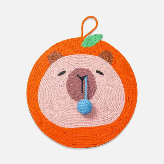 Sniffy Capybara Cat Scratch Mat