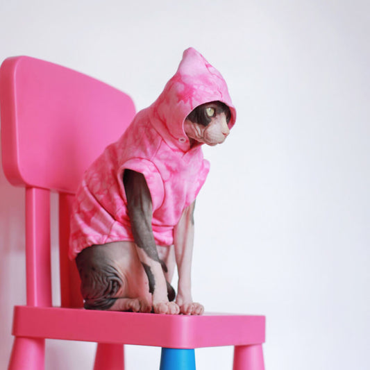 [Special Edition] Cherie Tie Dye Cat Hoodie