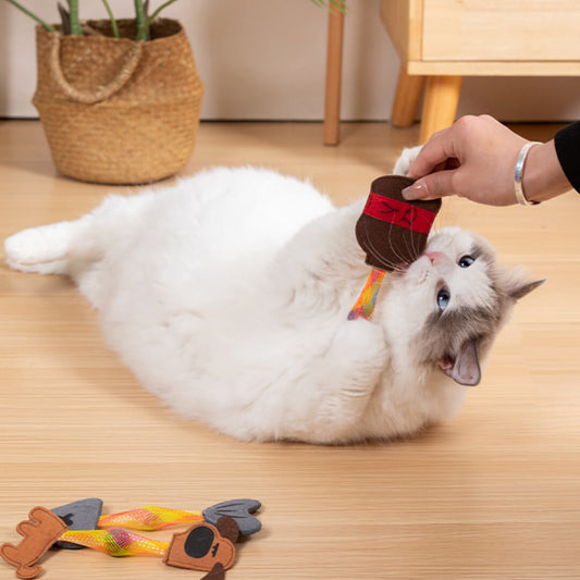 Stretchy Cola Catnip Toy